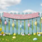 Happy easter background image