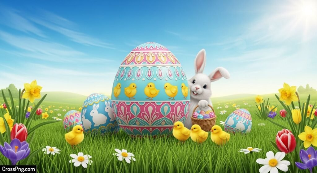 Happy easter background image 2