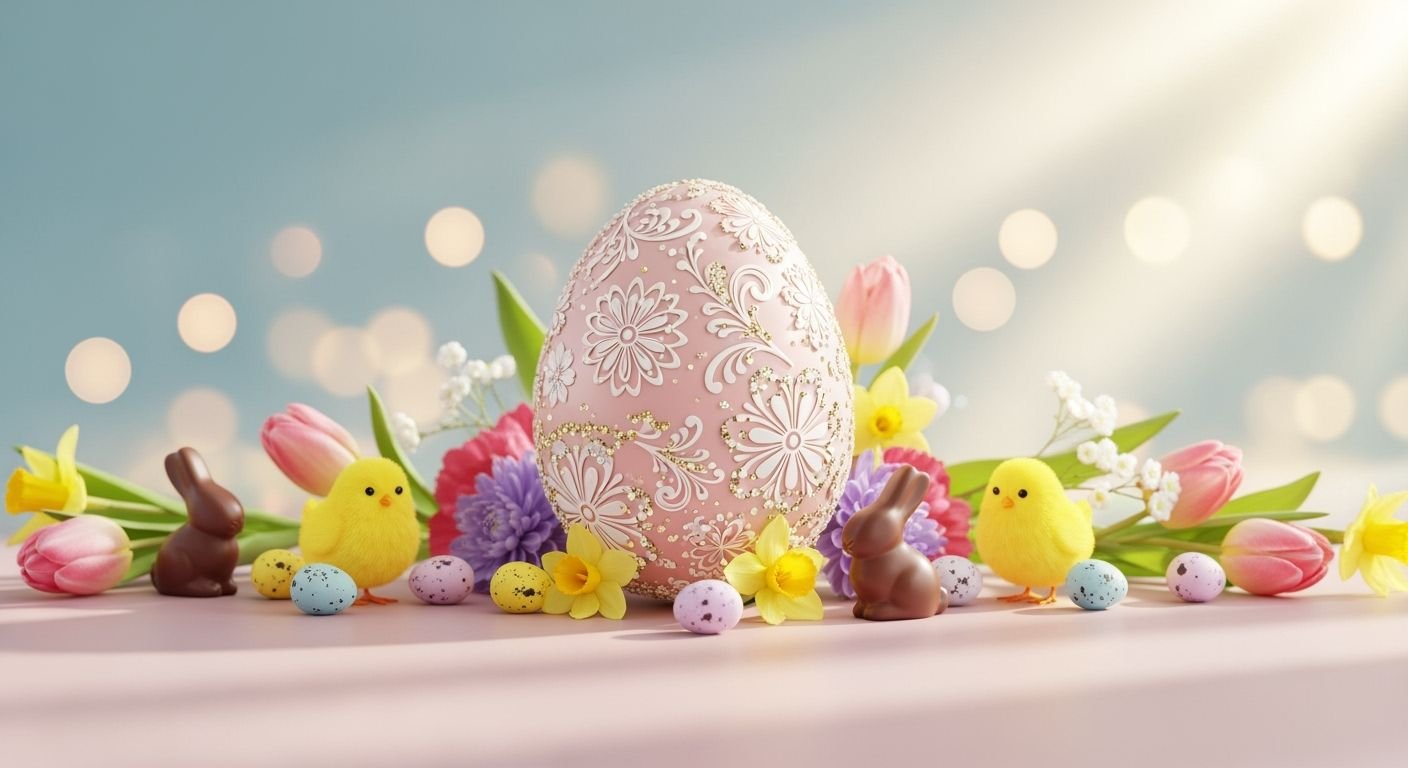 Happy easter background image 4