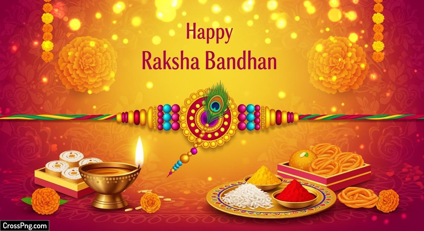 Happy raksha bandhan background image 3