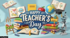 Happy teacher day background image