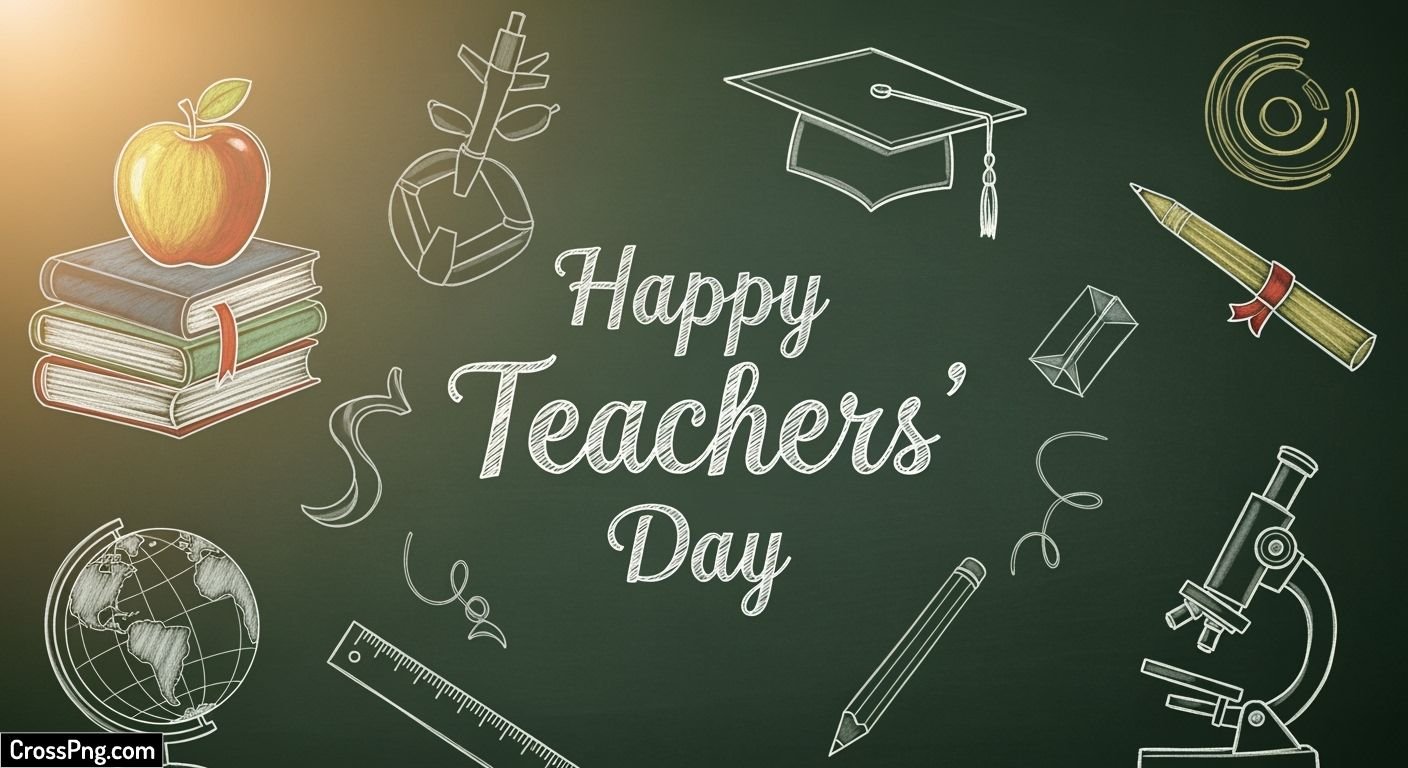 Happy teachers day background image