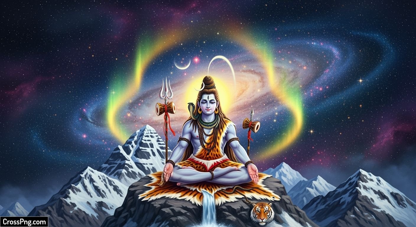 Har har mahadev background image