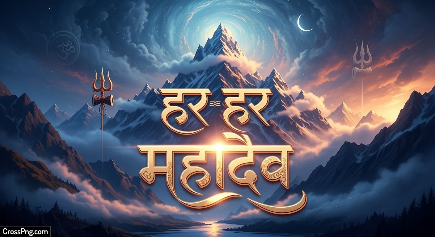 Har har mahadev background image 3