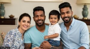Hardik pandya family background image