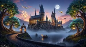 Harry potter themed background image