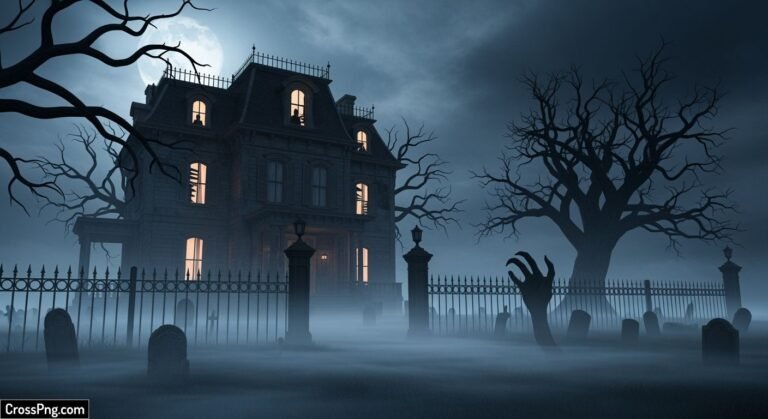 Haunted background image