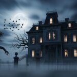 Haunted background image