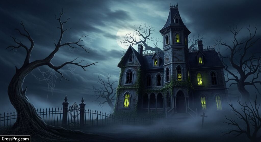 Haunted background image 2