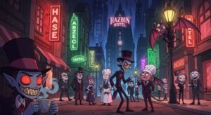Hazbin hotel background characters image 2