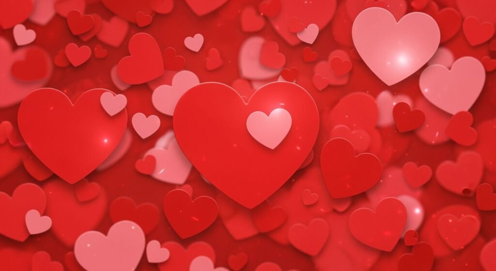 Heart background image 2