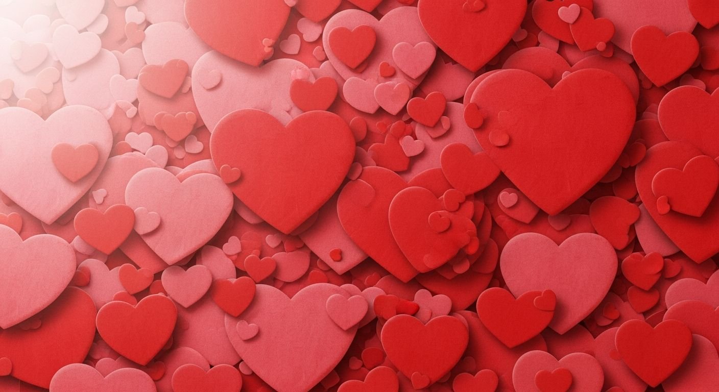 Heart background image 3