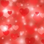 Heart background image 6