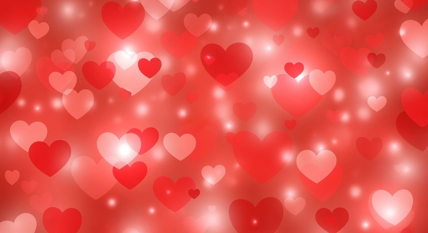 Heart background image 6