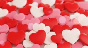 Heart background image 8