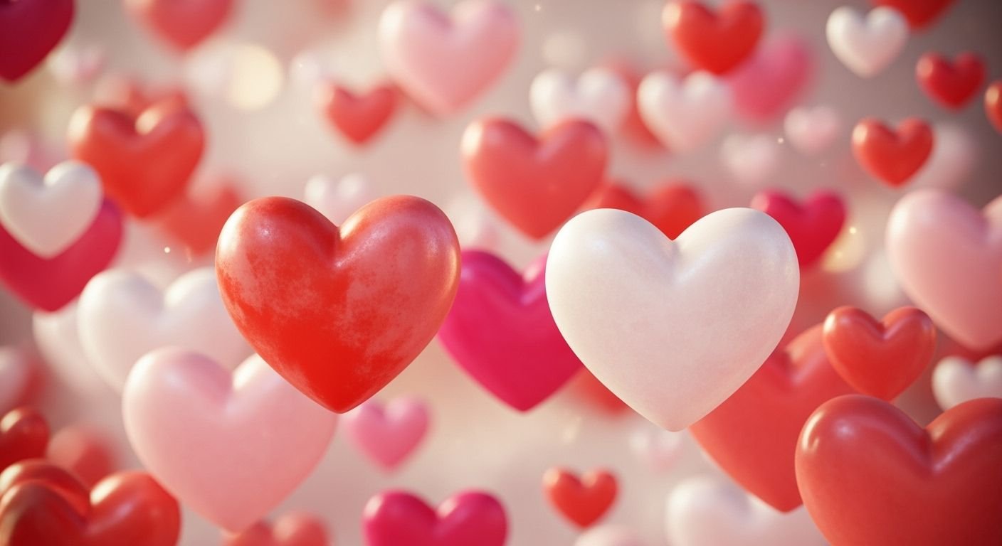 Hearts background image 2