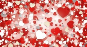 Hearts background image 3