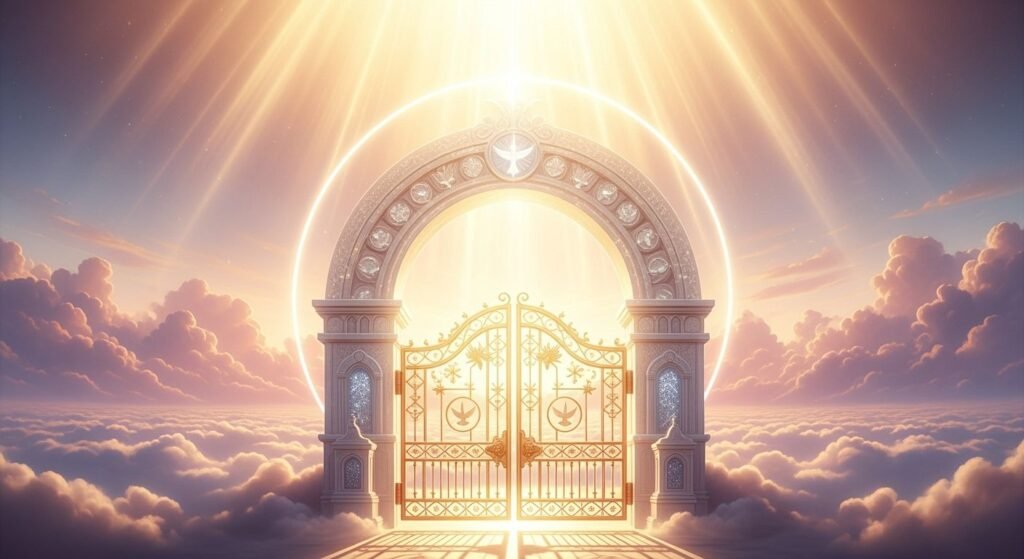 Heaven gates background image 2