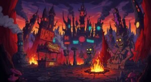 Helluva boss background image
