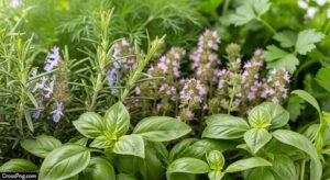 Herbal background image