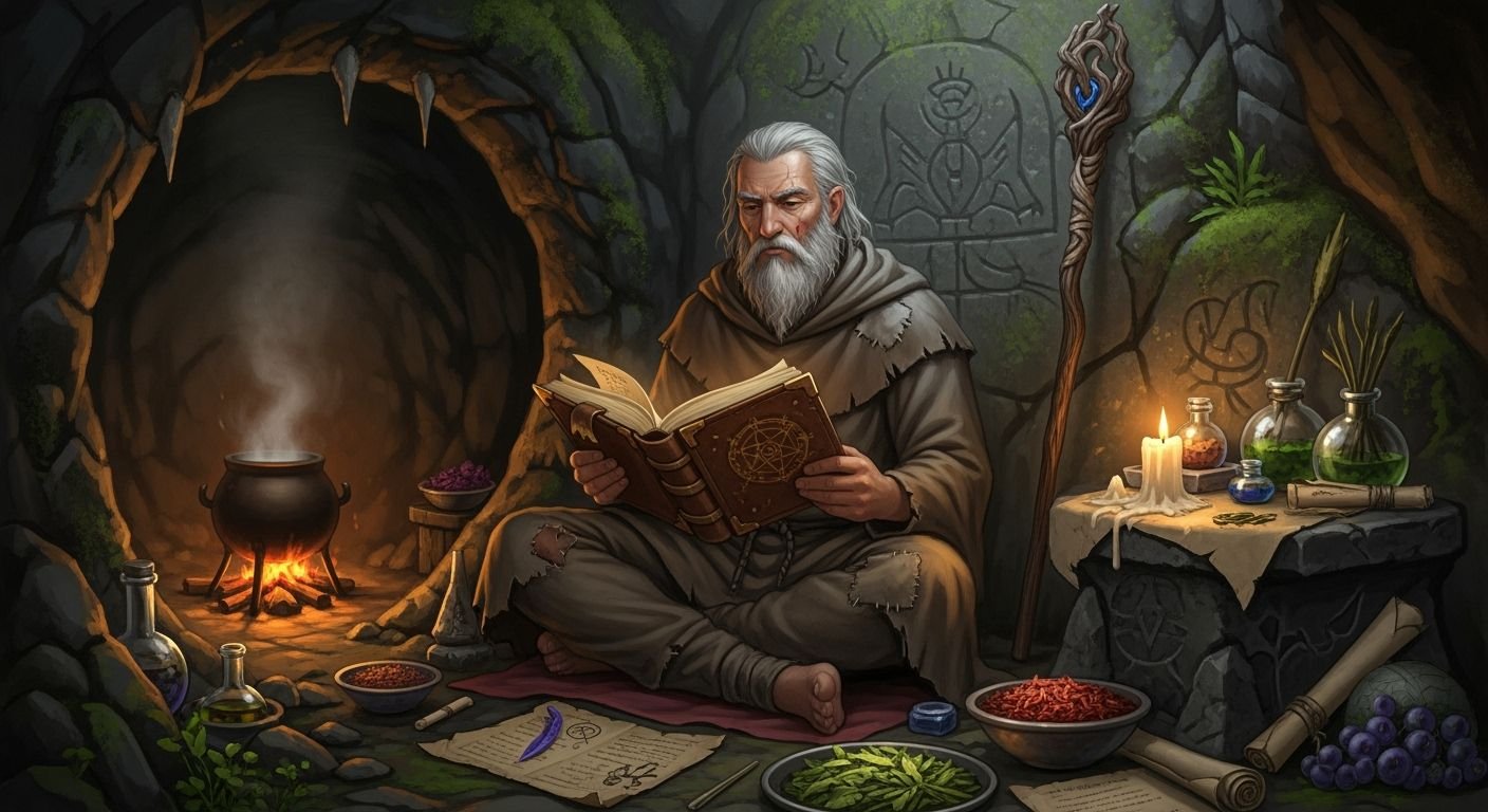 Hermit background 5e image 3