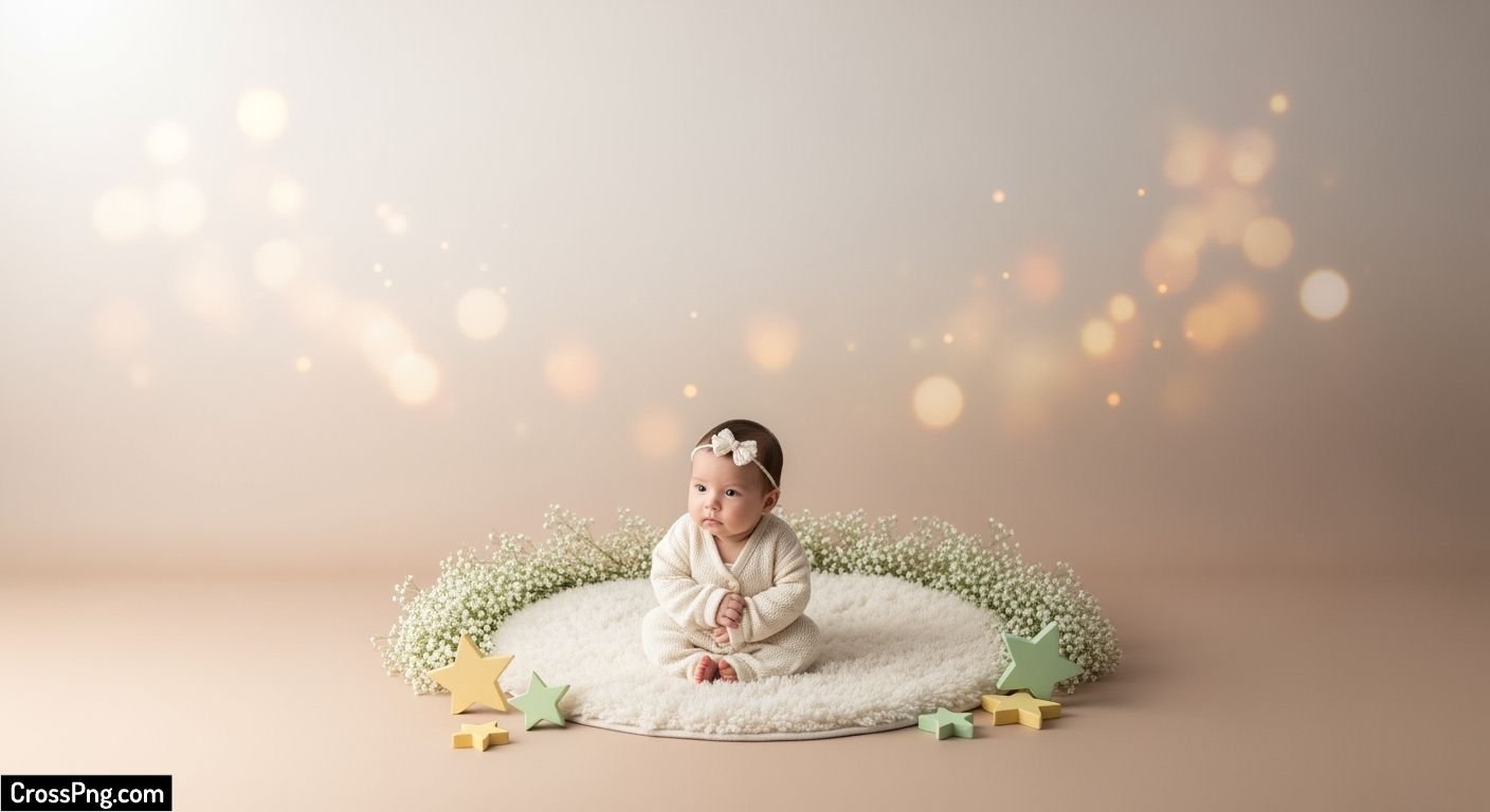 High resolution baby studio background image 3
