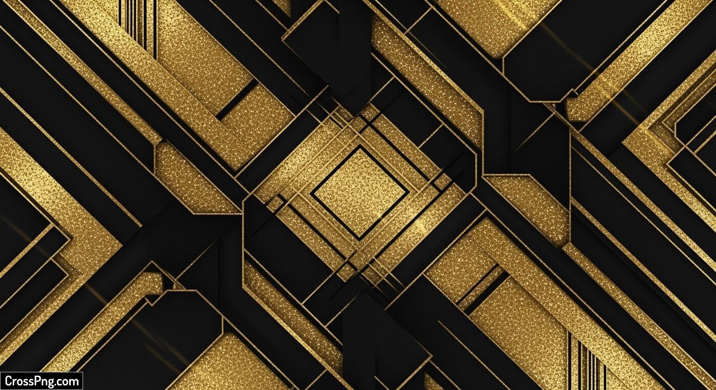 High resolution black and gold background image 3