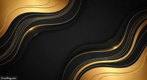 High resolution black and gold background image