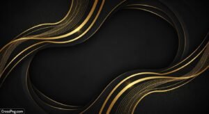High resolution black and gold background image 5