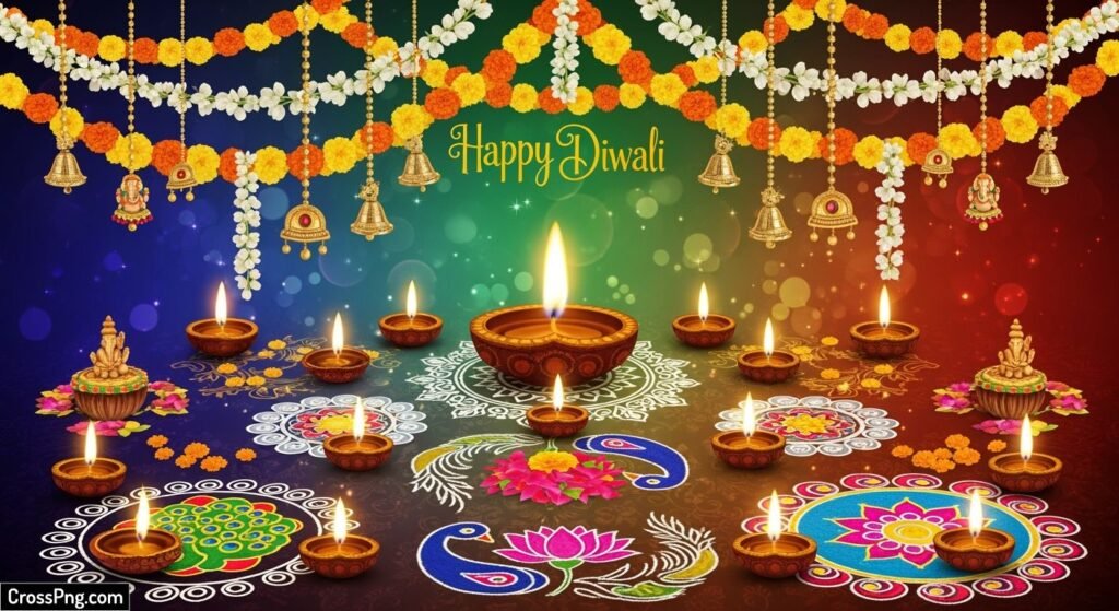 High resolution diwali background image