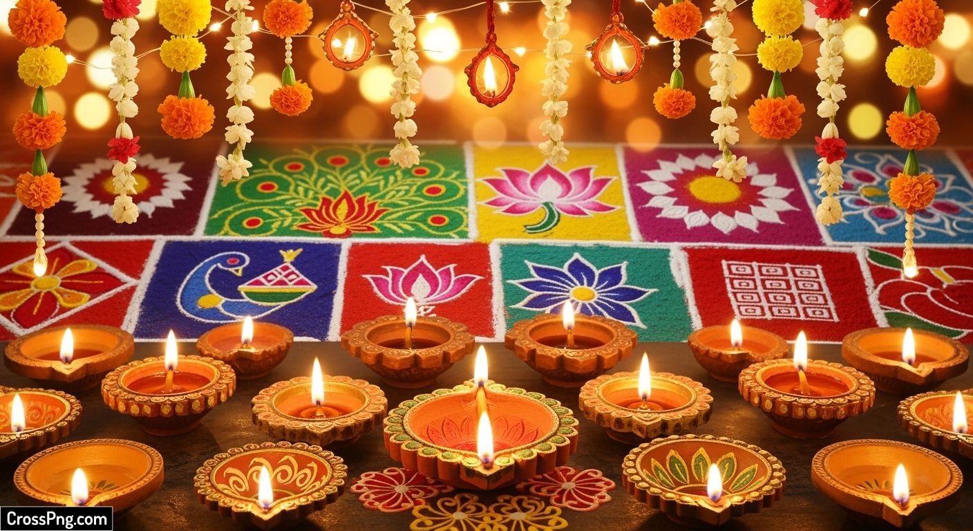 High resolution diwali background image