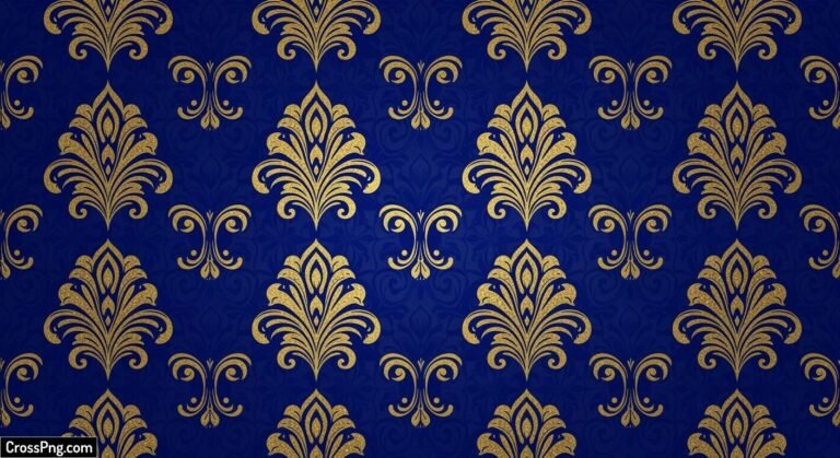 High resolution royal blue and gold background image 2