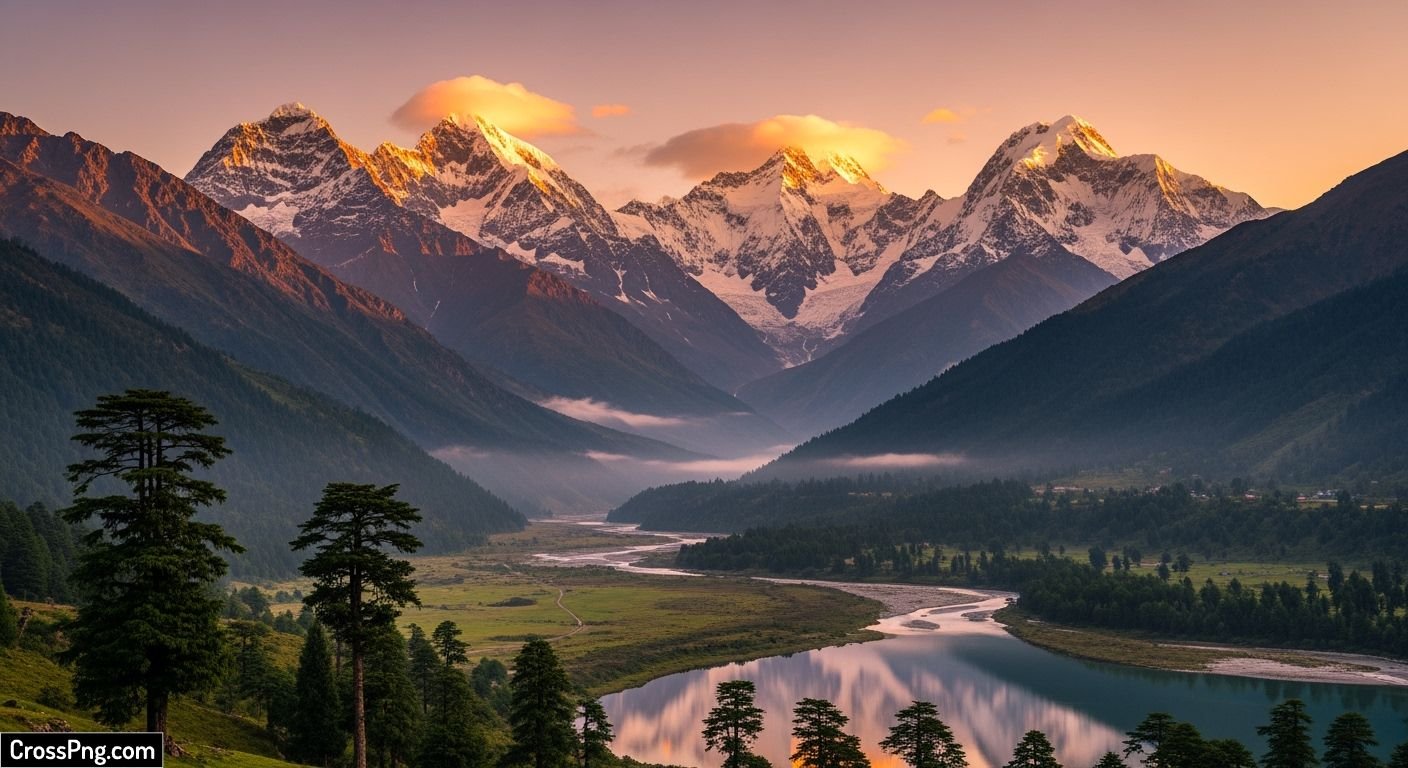 Himalay background image
