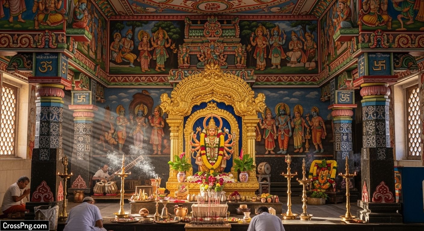 Hindu dharmik background image 3