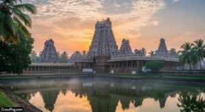 Hindu temple background image 3