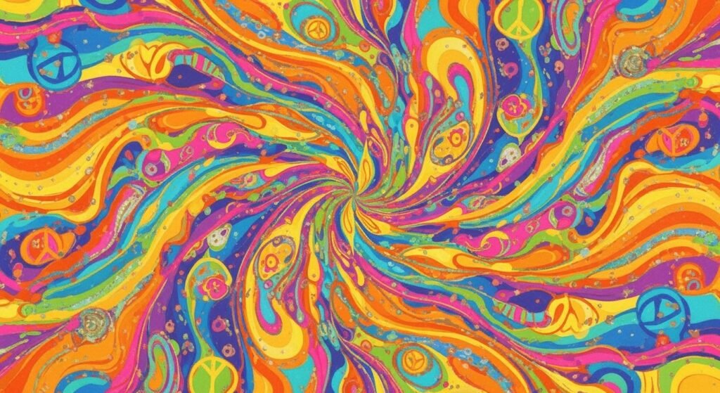 Hippie background image