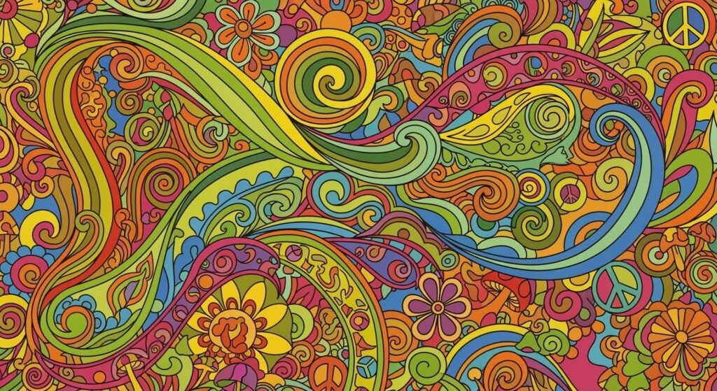 Hippie background image 2
