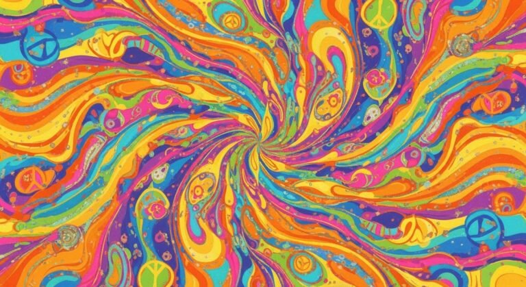 Hippie background image