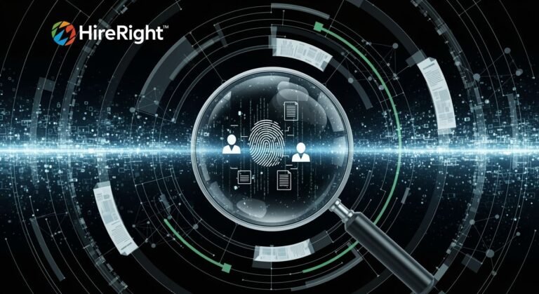 Hireright background check image