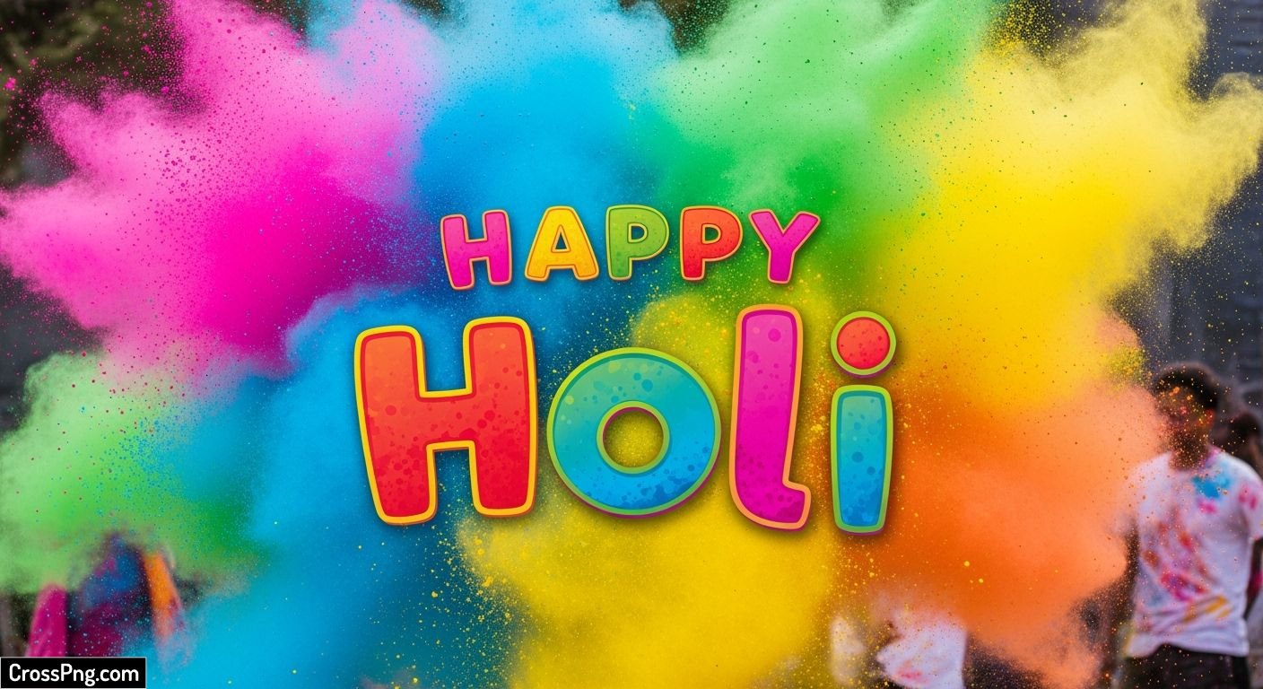 Holi background banner image 3