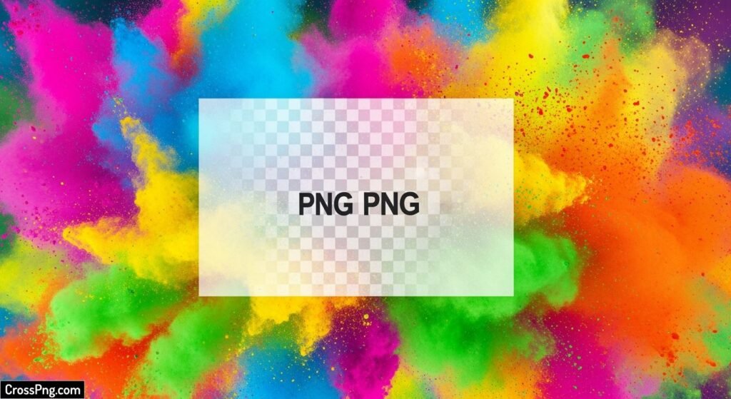 Holi background hd png image