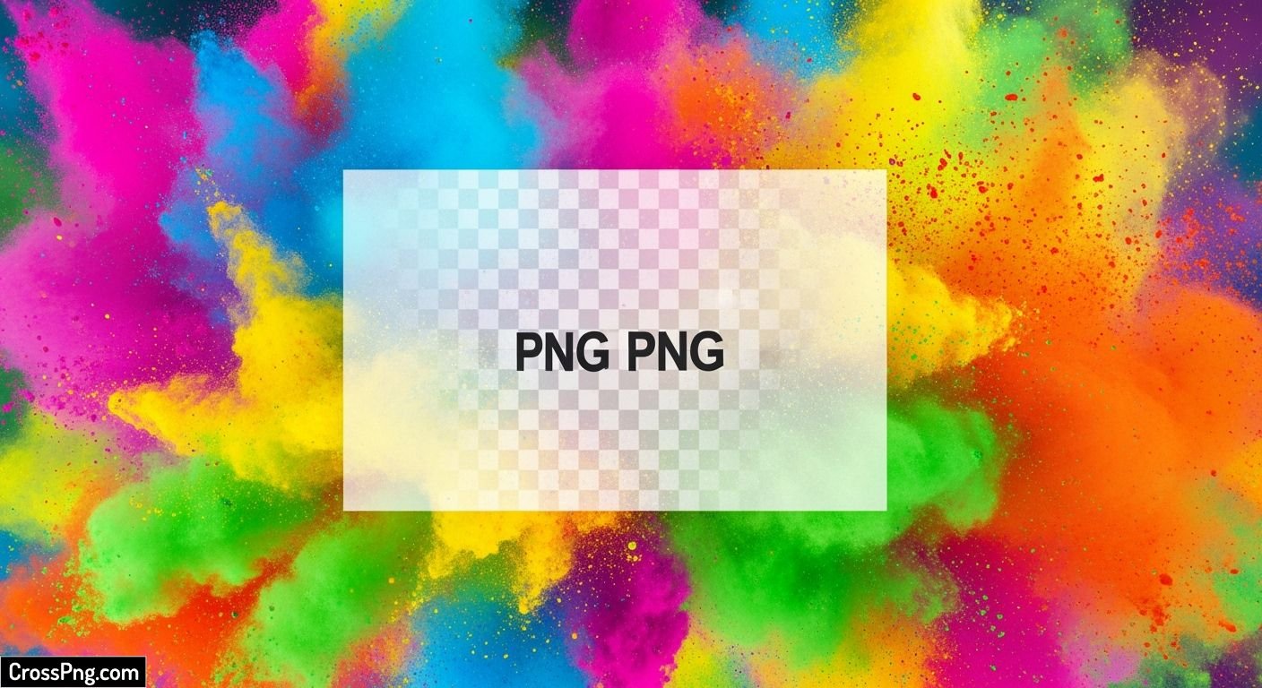 Holi background hd png image