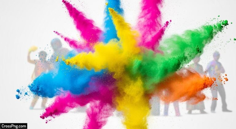 Holi background hd png image 3