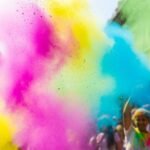 Holi background photo image