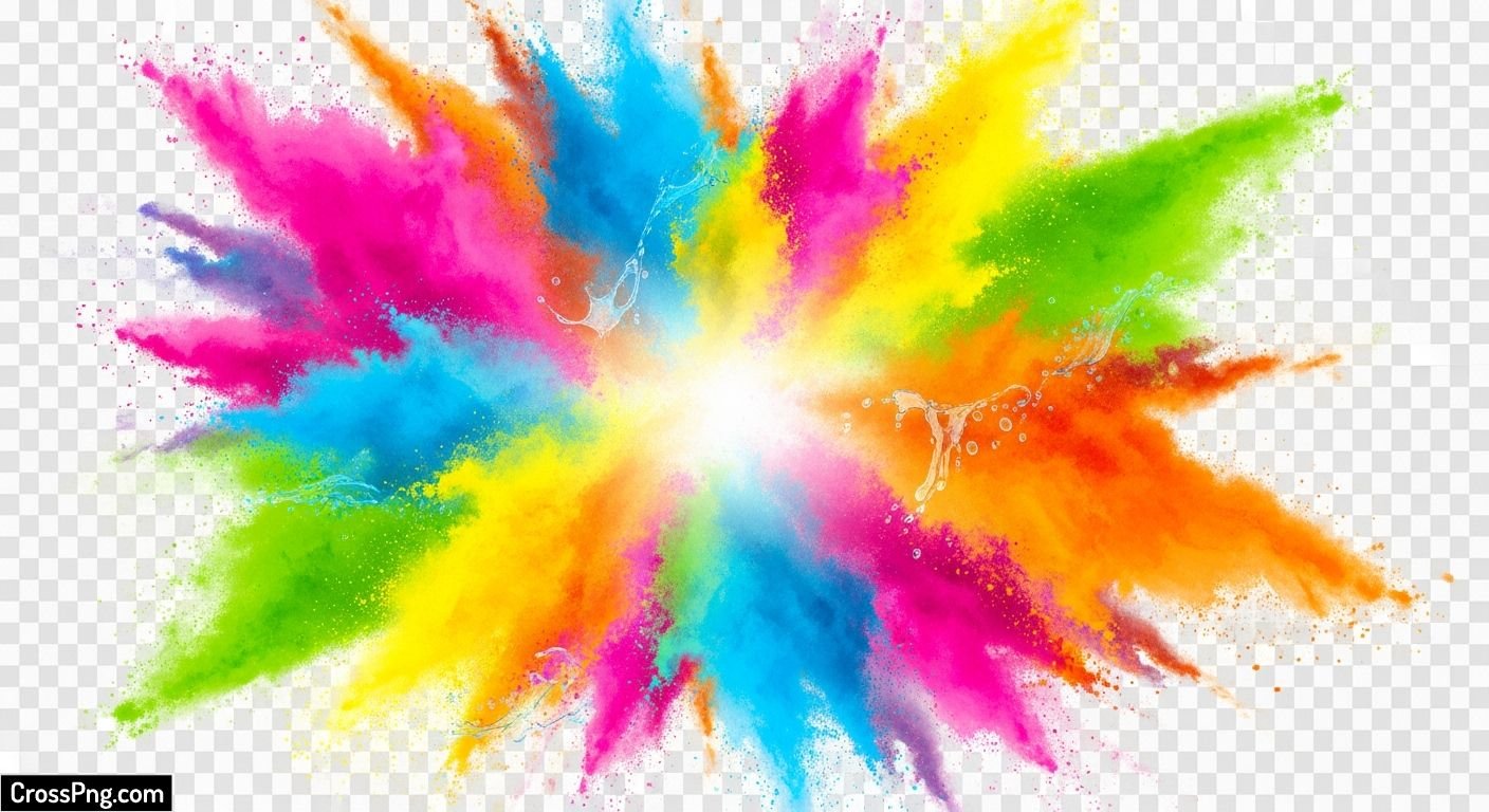Holi background png image 2
