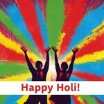 Holi background poster image