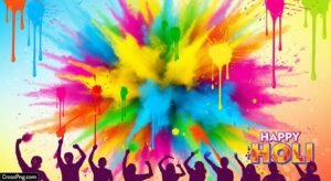 Holi background poster image 2