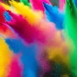 Holi background preserve image