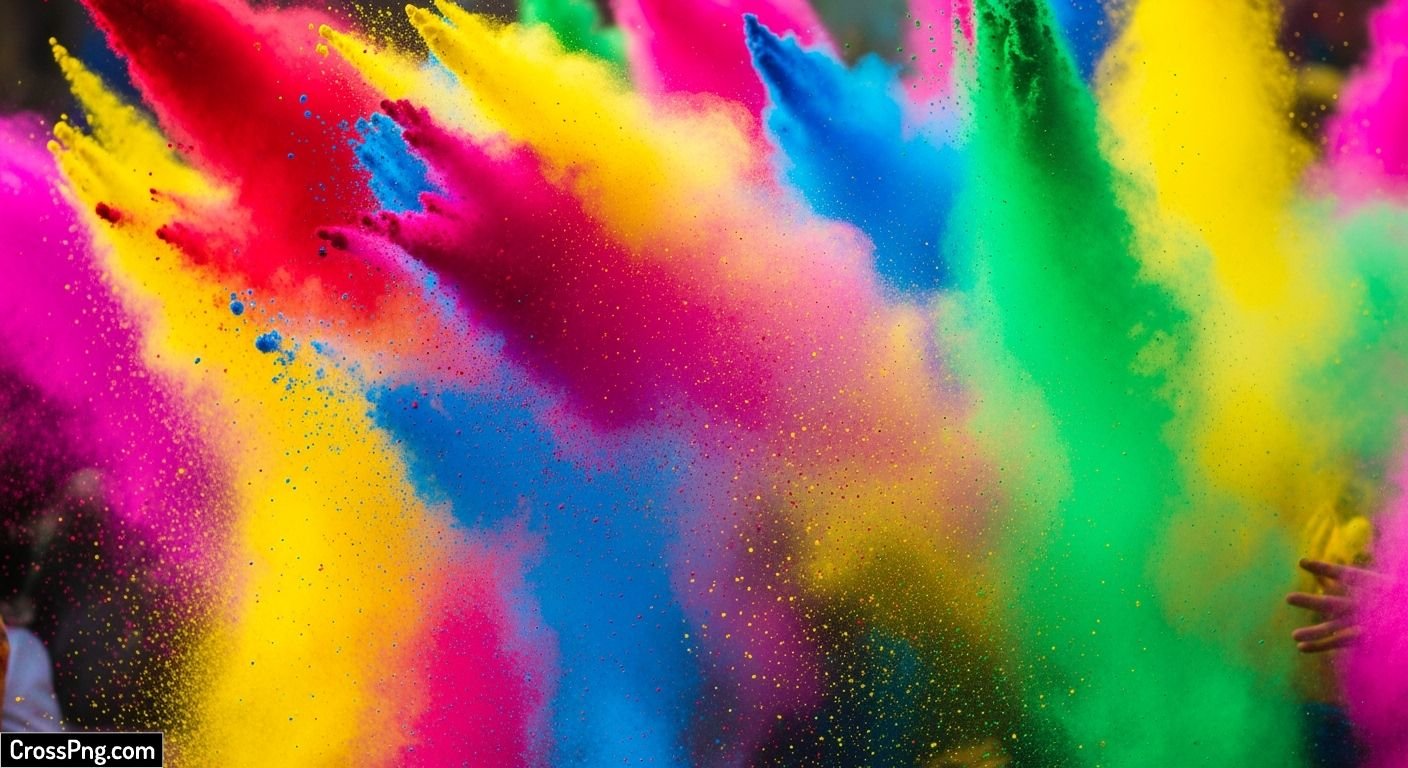 Holi background preserve image