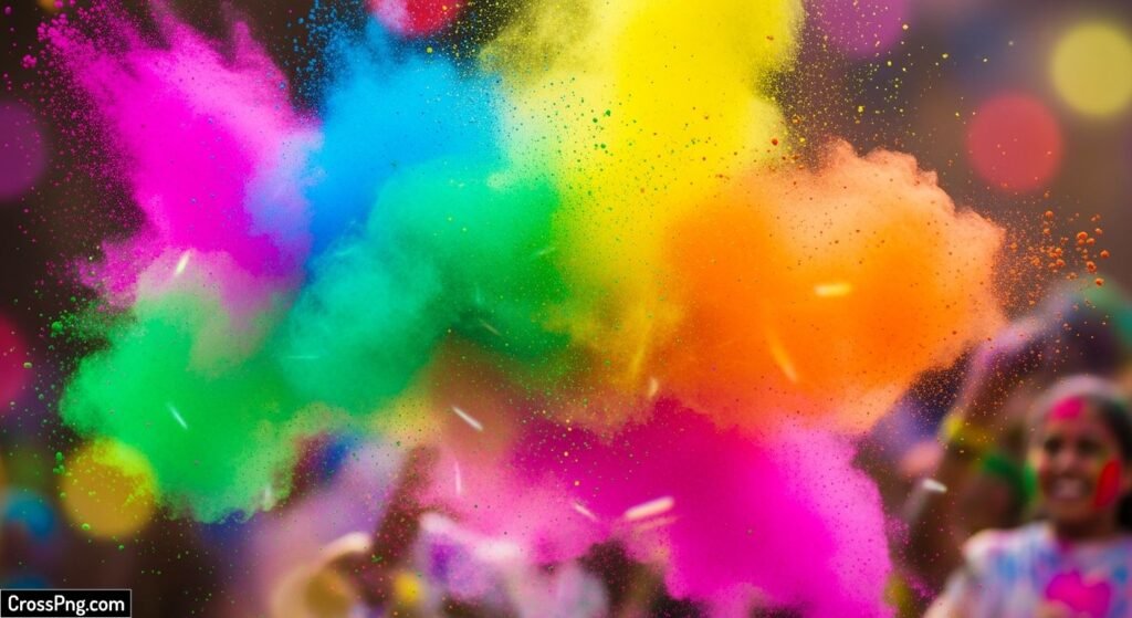 Holi color background image